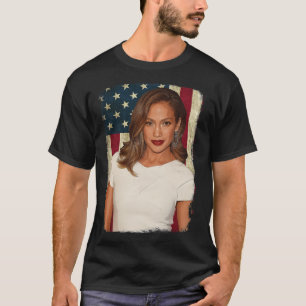 Vintage American Flagga Diva Jenifer Legend Essent T Shirt