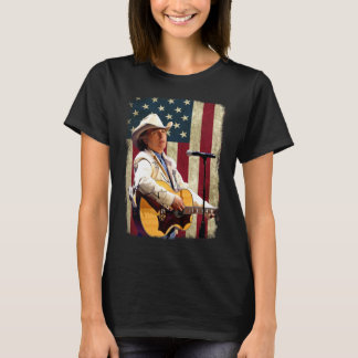 Vintage American Flagga Dwight Yoakam Legend.png T Shirt