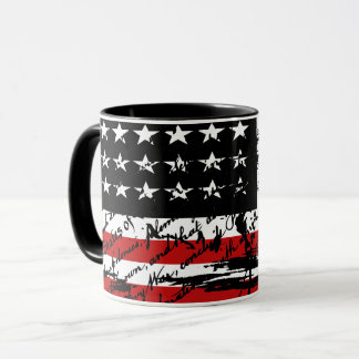 Vintage American Flagga Mugg