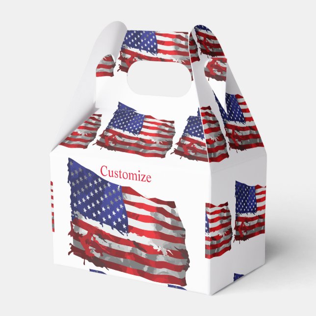 Vintage American Flagga Thunder_Cove Presentaskar (Framsidan Sidan)