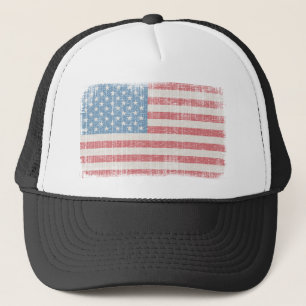 Vintage American Flagga Truckerkeps
