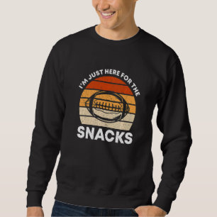 Vintage American Football: Jag är här för S Lång Ärmad Tröja