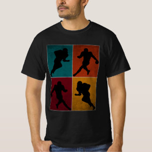 Vintage American Football Player Gift T Shirt