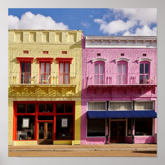 Vintage American Scenery Poster (Framsidan)