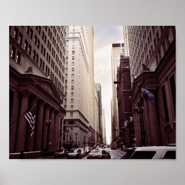 Vintage American Scenery Poster (Framsidan)