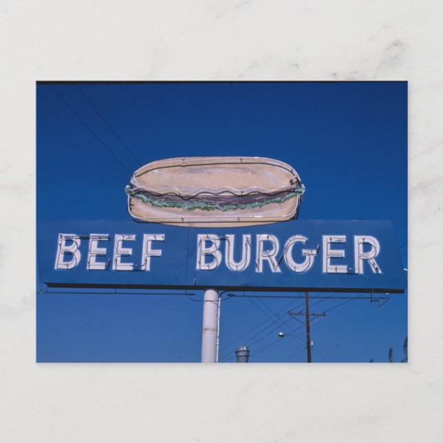 Vintage American Scenery vykort (Framsida)