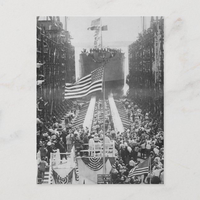 Vintage American Scenery vykort (Framsida)