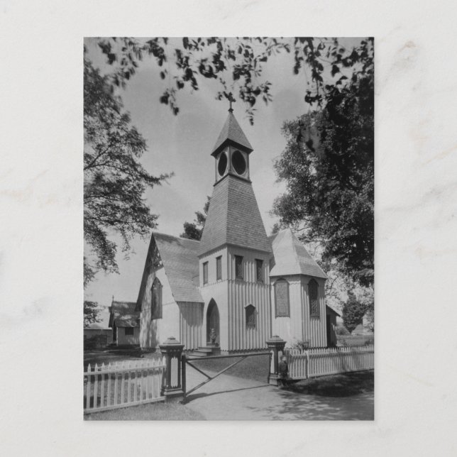 Vintage American Scenery vykort (Framsida)