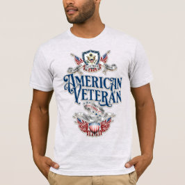 Vintage American Veteran T Shirt