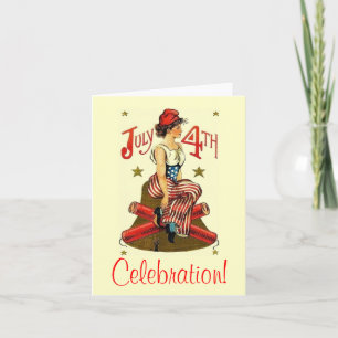 Vintage Americana 4 juli! Kort