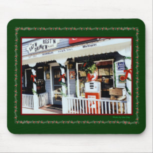 "Vintage Americana jul" Mousepad Musmatta