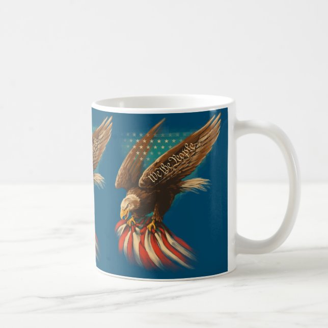 Vintage Americana Kaffemugg (Höger)