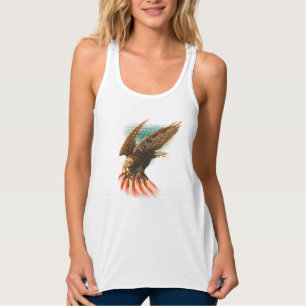 Vintage Americana Linne Med Racerback