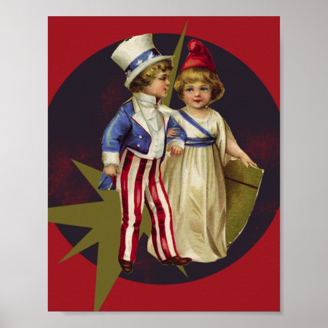 Vintage Americana Poster (Framsidan)