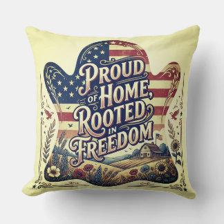 Vintage Americana Spök Kudd Kudde