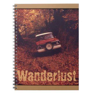 Vintage Americana Wanderlust Anteckningsbok