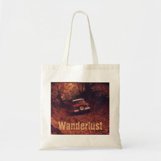 Vintage Americana Wanderlust Tygkasse