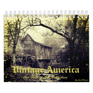 Vintage Amerika Kalender