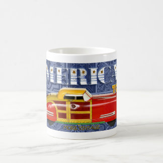 VINTAGE "AMERIKANN LEKSAK KAFFEMUGG