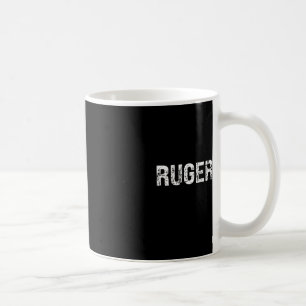 Vintage amerikansk flagga Retro Ruger Usa Familj M Kaffemugg