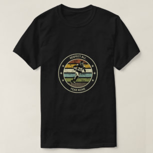 Vintage amerikansk fotboll Respekt T-shirt