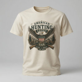 Vintage amerikansk jaktstuga t shirt