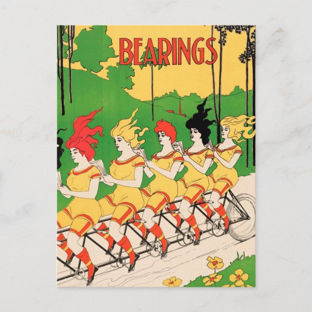 Vintage: Amerikansk konst - Vykort (Framsida)