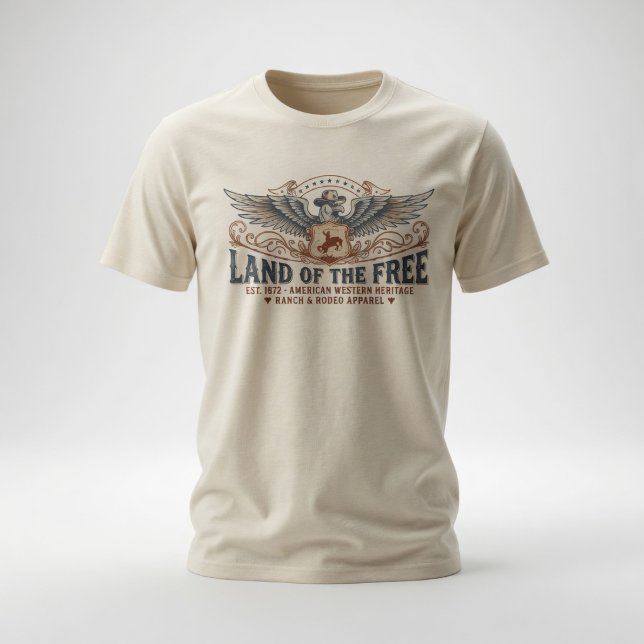 Vintage amerikansk västerländsk arv t shirt (Skapare uppladdad)