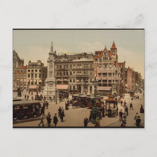 vintage Amsterdam Holland Nederländerna Vykort