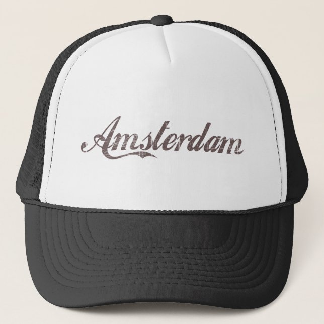 Vintage Amsterdam Keps (Framsida)