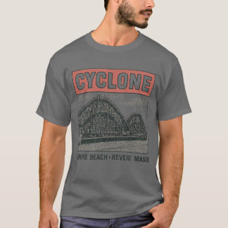 Vintage Amuseringspark CYCLONE REVERE BEACH T Shirt