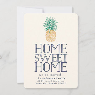 Vintage Ananas Flytta Meddelande om 