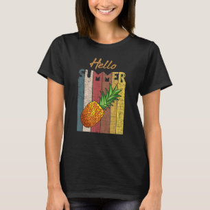 Vintage Ananas - Hej Sommarätning ananas T Shirt