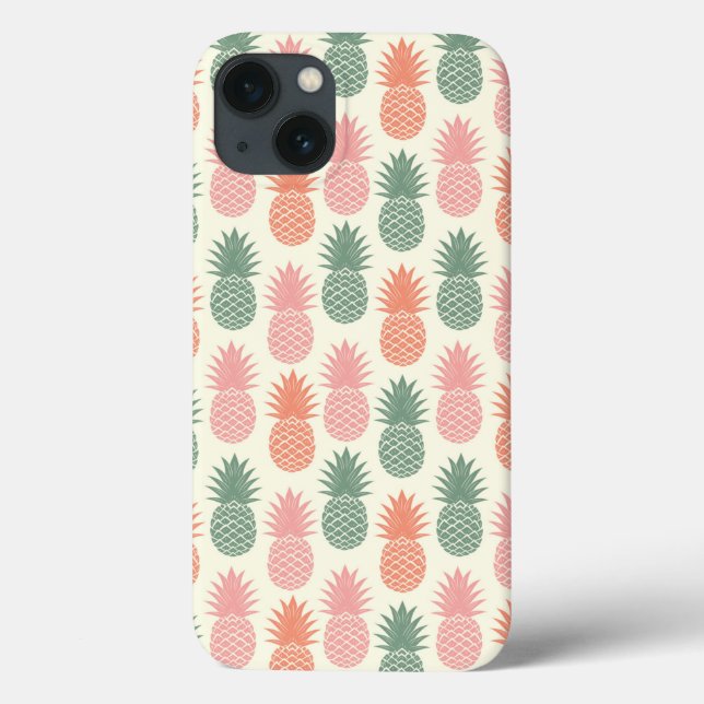 Vintage Ananas Mönster 2 (Baksida)