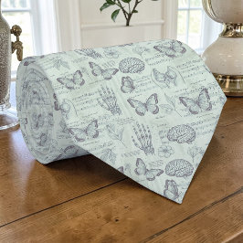 Vintage Anatomy Science Custom Necktie Slips