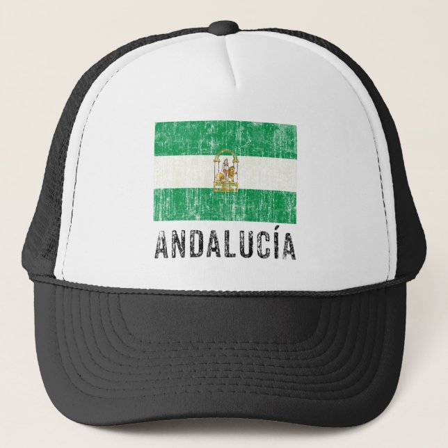 Vintage Andalusia Truckerkeps (Framsida)