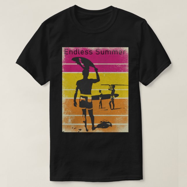 Vintage ändlös sommar t shirt (Design framsida)