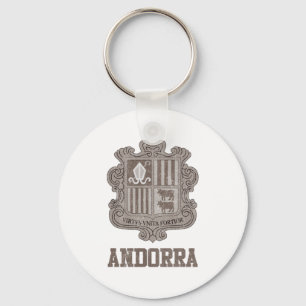 Vintage Andorra Nyckelring