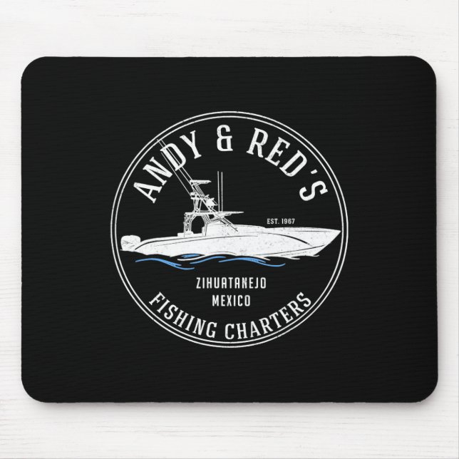 Vintage Andy And Red's Fiskeutflykter  Musmatta (Framsidan)