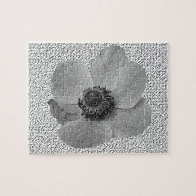 Vintage Anemone Puzzle Pussel (Horisontell)