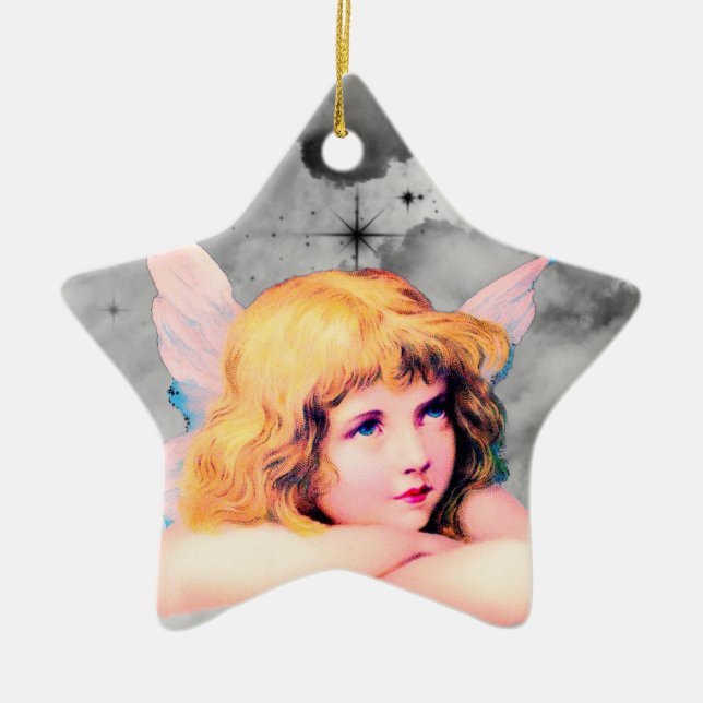 VINTAGE ANGEL CHRISTMAS ORNAMENT (Framsidan)