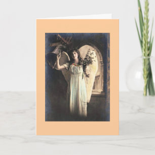 Vintage Angel Helgkort