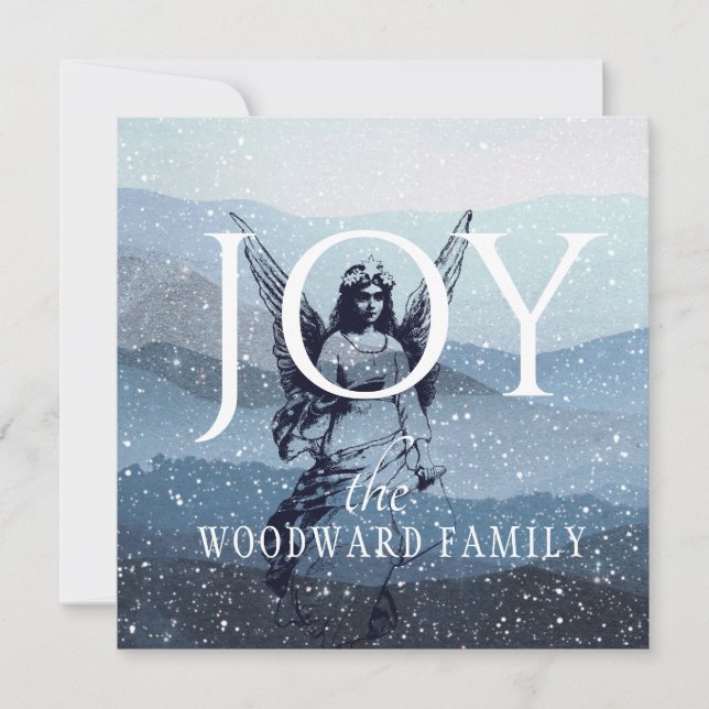 Vintage Angel Joy Jul (Framsida)