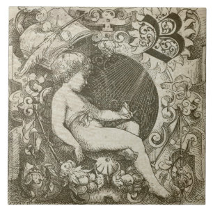 Vintage Angel Kakelplatta