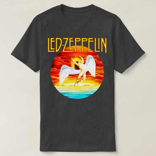 Vintage Angel Led Zepplin T Shirt (Design framsida)