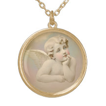 Vintage Angel Necklace