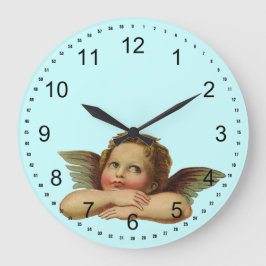 Vintage Angel Stor Klocka