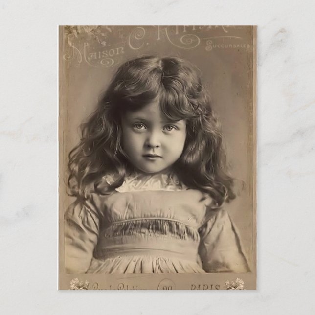 Vintage Angel Vykort (Framsida)
