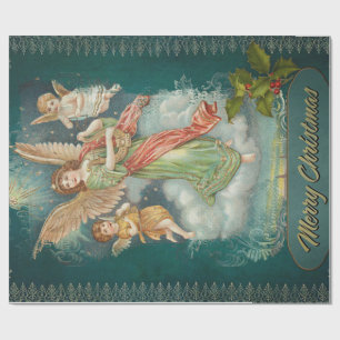 Vintage Angels jul   Presentpapper