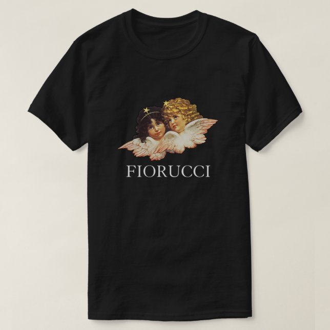Vintage änglar Fiorucci  T Shirt (Design framsida)